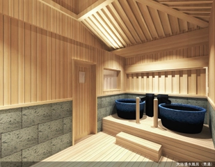 【大浴場】改装後パース